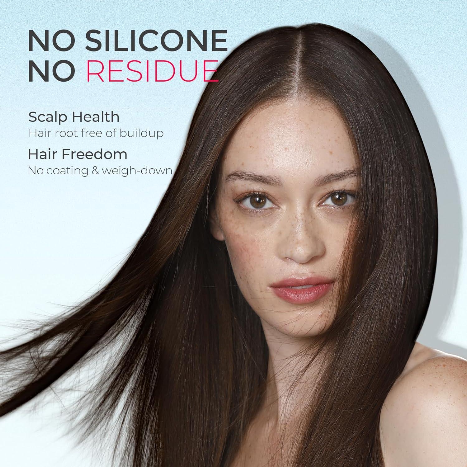 imageTYMO Clarifying Shampoo for Women Natural Formula Shampoo for Oily Hair Remove Build Up Deep Clean Hair and Scalp Cleaning Biotin amp Sulfate Free 35 Oz Volumizing amp Repair Argan OilClarifying Oil Control Mint