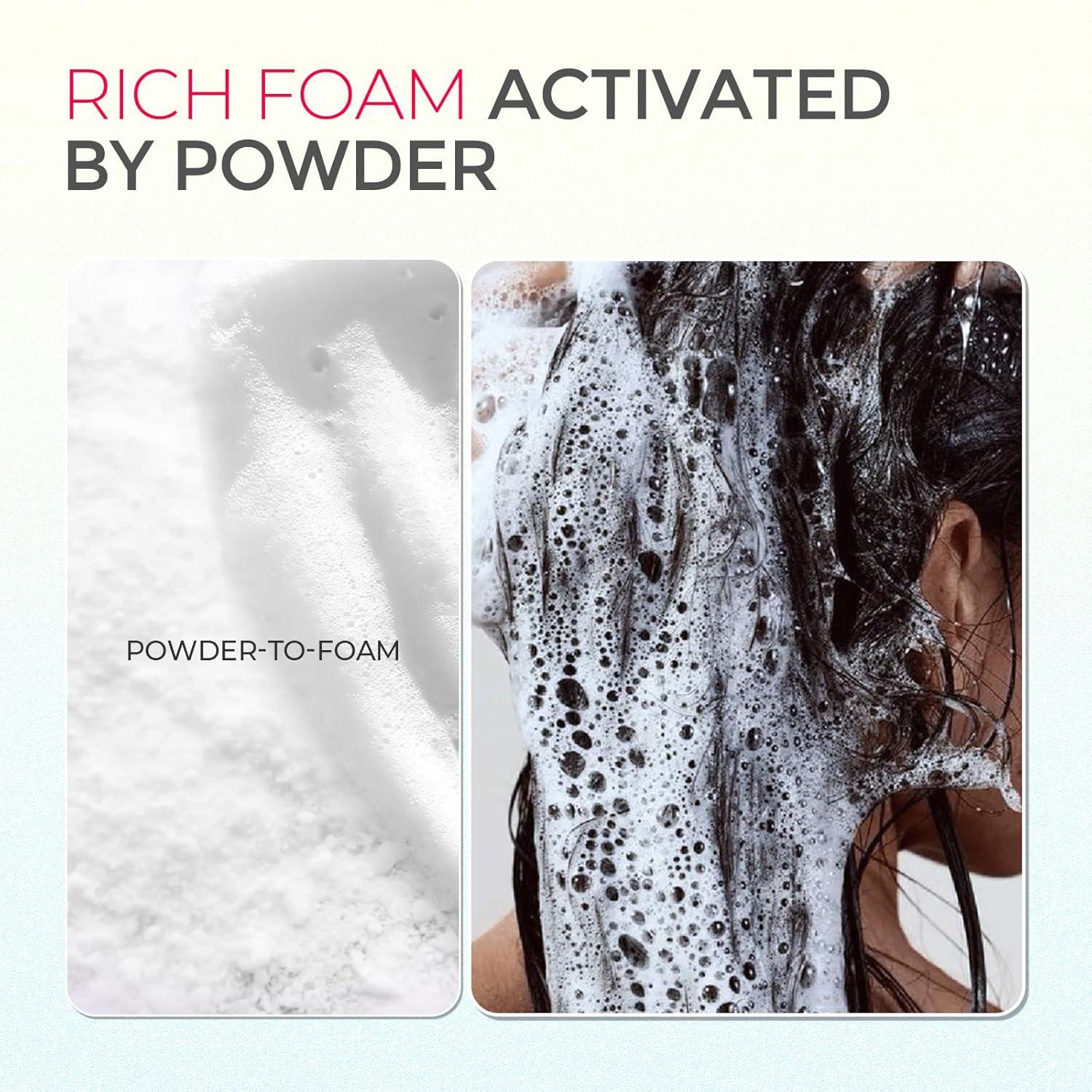 imageTYMO Clarifying Shampoo for Women Men Natural Formula Shampoo Powder for Deep Clean Nourishes for All Hair Types Sulfate Free Water Dissolve Wash Hair 35 Oz Volumizing amp Repair Argan Oil