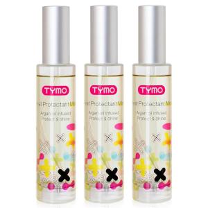 TYMO Heat Protectant Spray for Hair with Argan Oil for Styling Tools, Heat Protection Spray to Smooth & Hydrate, Natural Clean Formulation, Multi-benefit Treatment, Lightweight for All Hair Types(1.69 Fl Oz (Pack of 3))