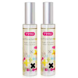 TYMO Heat Protectant Spray for Hair with Argan Oil for Styling Tools, Heat Protection Spray to Smooth & Hydrate, Natural Clean Formulation, Multi-benefit Treatment, Lightweight for All Hair Types(1.69 Fl Oz (Pack of 2))
