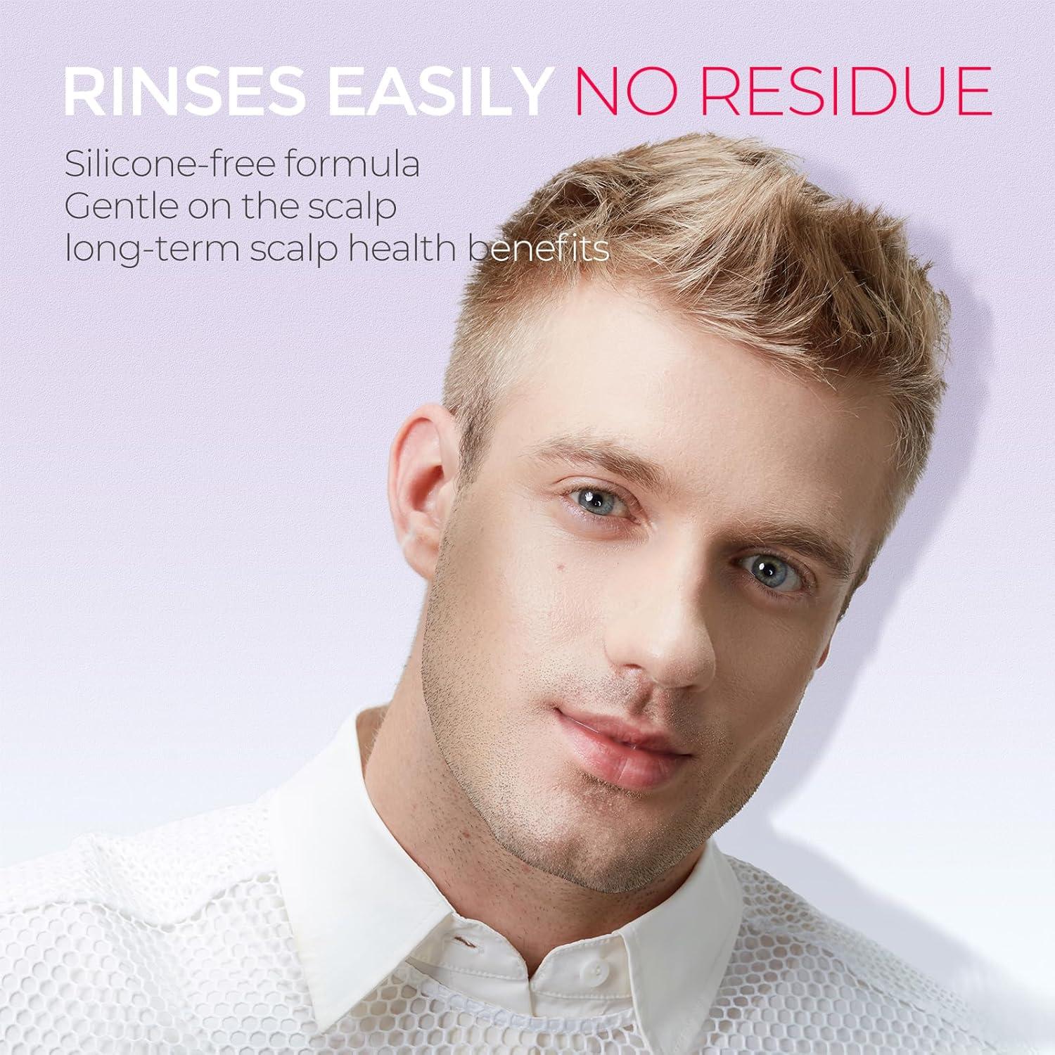 imageTYMO Clarifying Shampoo for Women Men Natural Formula Shampoo Powder for Deep Clean Nourishes for All Hair Types Sulfate Free Water Dissolve Wash Hair 35 Oz Dandruff amp Deep Clean  Rosemary