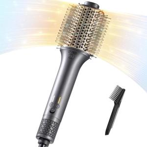 TYMO Hair Dryer Brush Blow Dryer in One, 300% High Speed Hot Air Blowout Brush with Cool Shot, One Step Hairdryer, Straightener, Curling, Volumizer, 12 Setting Mode, 200M Negative Ion for Frizz-Free